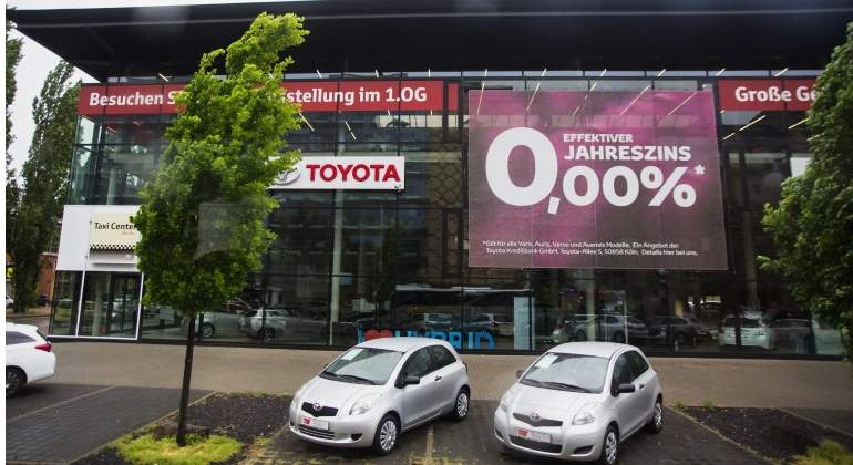 Concesionaria de Toyota en Alemania.