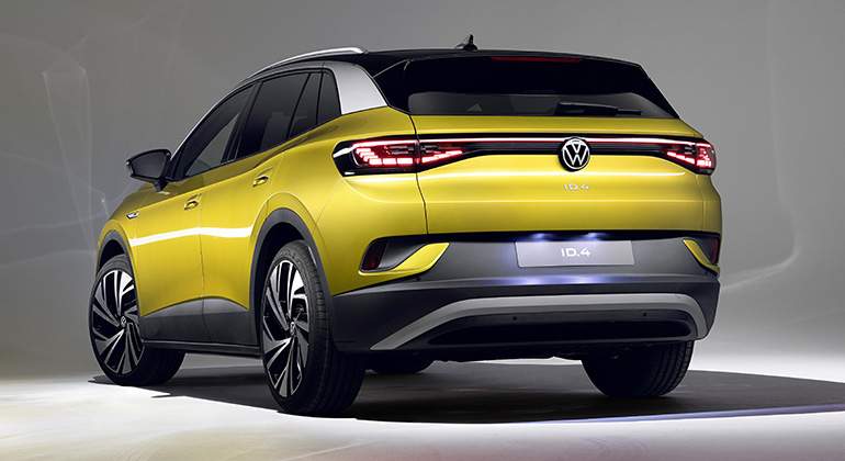 Volkswagen ID.4 (vista tres cuartos trasera)