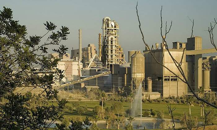 Vista de la planta de Cemex en Buol