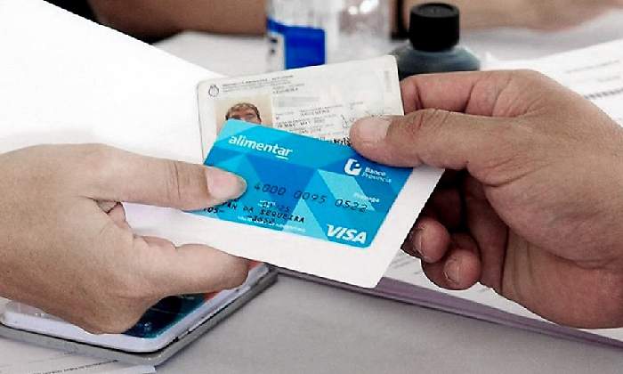 tarjeta alimentar