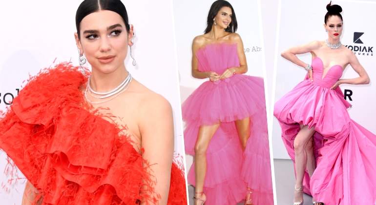 Kendall Jenner, Coco Rocha y Dua Lipa arrasan en la gala amFAR de