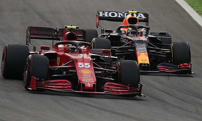 Sainz Verstappen