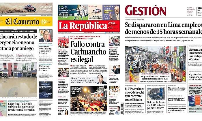 Revista de prensa del Per