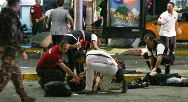 Atentado en el aeropuerto de Estambul