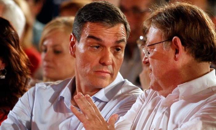 Pedro Snchez y Ximo Puig GUILLERMO LUCAS