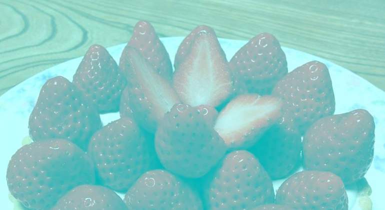 Estas Fresas No Son De Color Rojo Las Ves Asi Por Un Efecto Visual Ecodiario Es