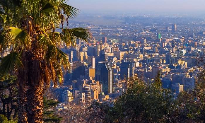 Vista de Santiago de Chile