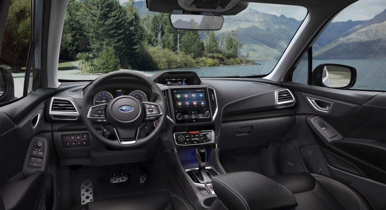 Interior del Subaru Forester