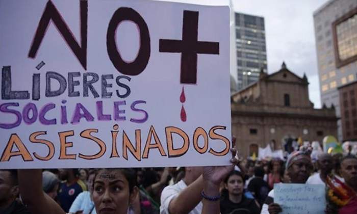 muerte lideres sociales