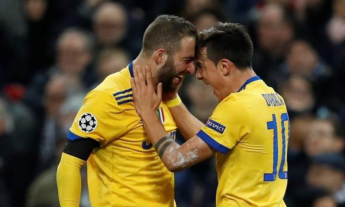 higuain-dybala-celebran-tottenham-reuters.jpg