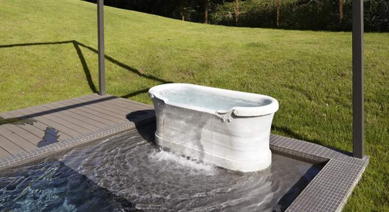 Piscina al aire libre.