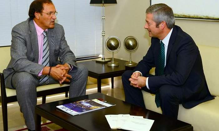 El cnsul de Marruecos en Canarias y el presidente de la CEOE de Las Palmas Agustn Manrique