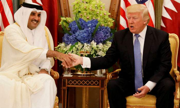 donald-trump-al-thani-qatar-arabia-saudi-reuters.jpg