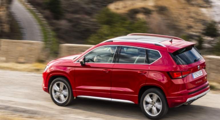 Seat Ateca en movimiento.