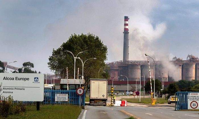 Planta de Alcoa en Lugo