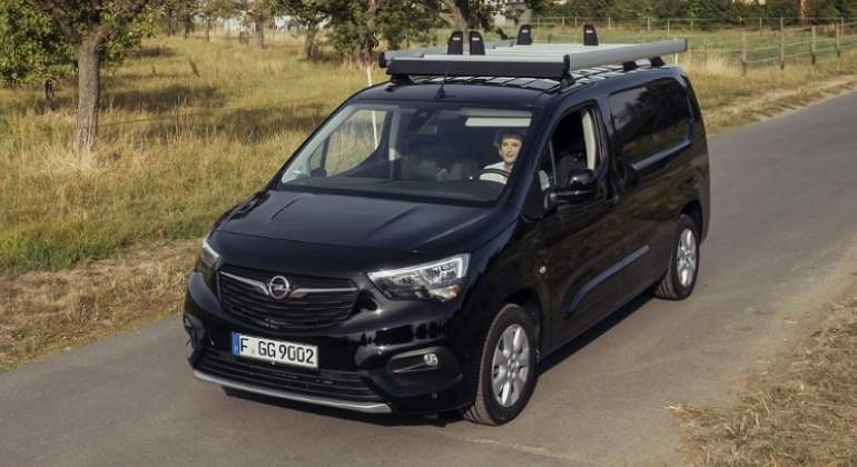 Furgoneta Opel Combo que se produce en Vigo.