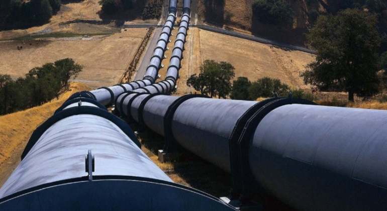 Gasoducto en Ucrania