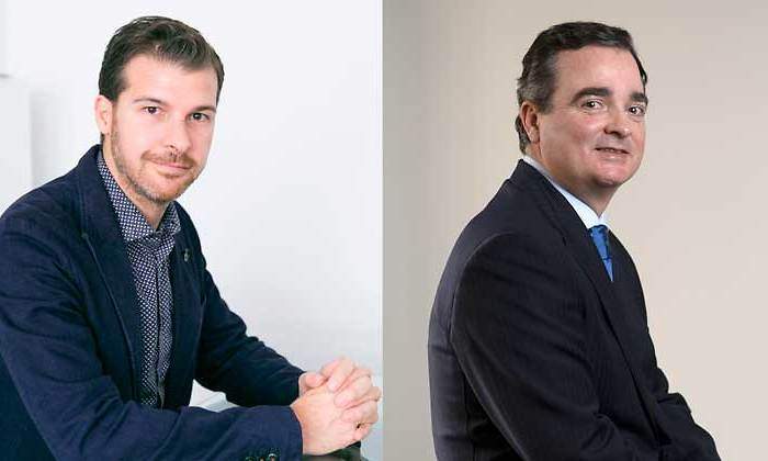 Santiago Cano izda y Guillermo Ruiz de Aza gestores del Dux Iberian Value