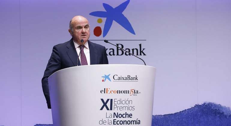 Vicepresidente del BCE, Luís de Guindos, durante 