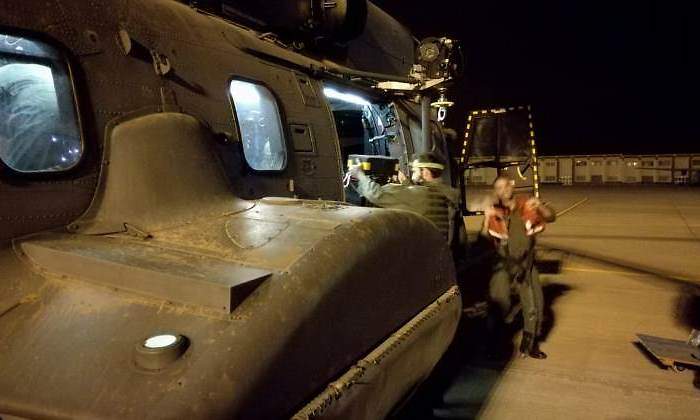 El Ejrcito participa en labores de extincin en Canarias