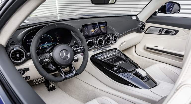 Mercedes AMG GT R roadster.