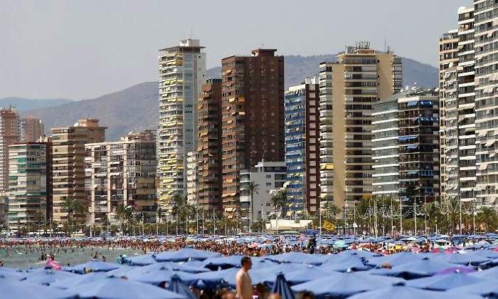 Vista de Benidorm uno de los principales destinos de britnicos en la Comunitat EFE