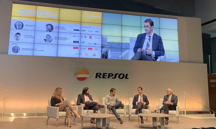 El empresario Germn Carlos Surez Calvo participa en un evento de Repsol