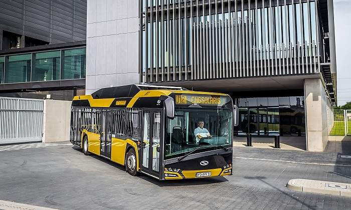 Autobus cero emisiones de Solaris filial del grupo CAF