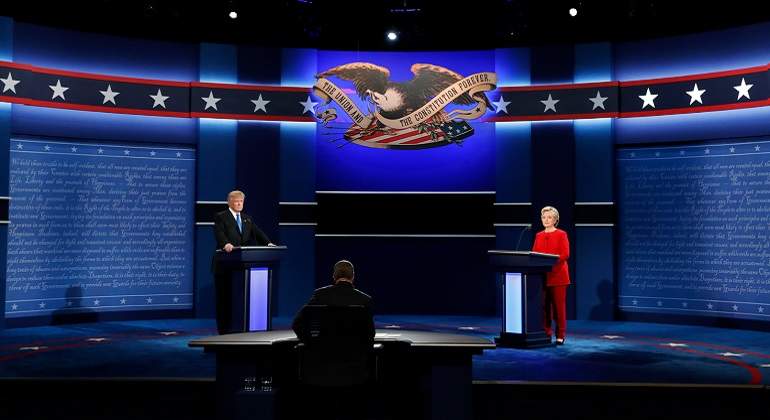 Primer debate presidencial en EU