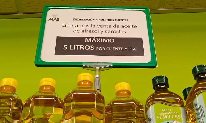 Aceite girasol IFA