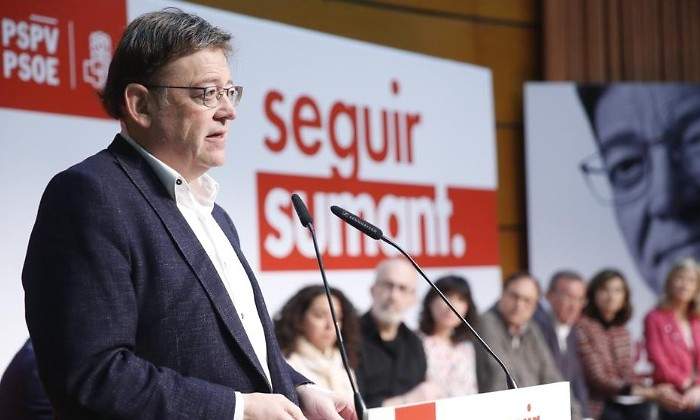 Ximo Puig en campaa electoral EE