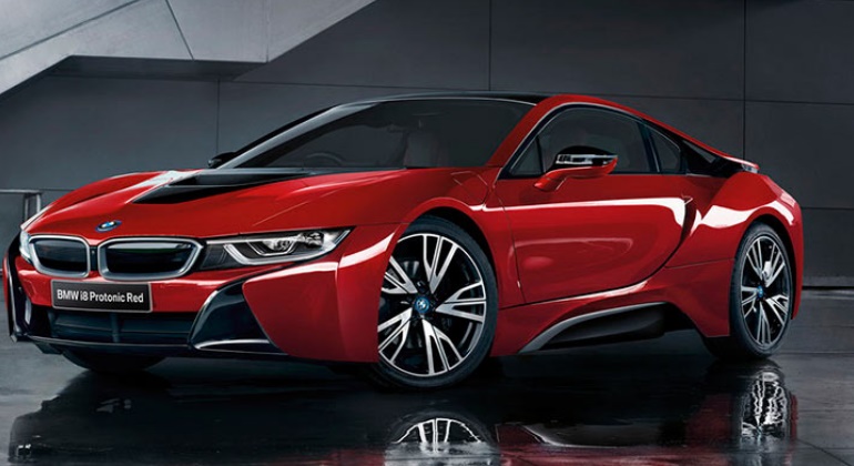  BMW i8 Celebration Edition Protonic Red  Especialísima serie al rojo vivo para Japón