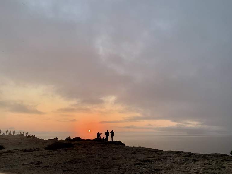 Atardecer en Cabo San Vicente