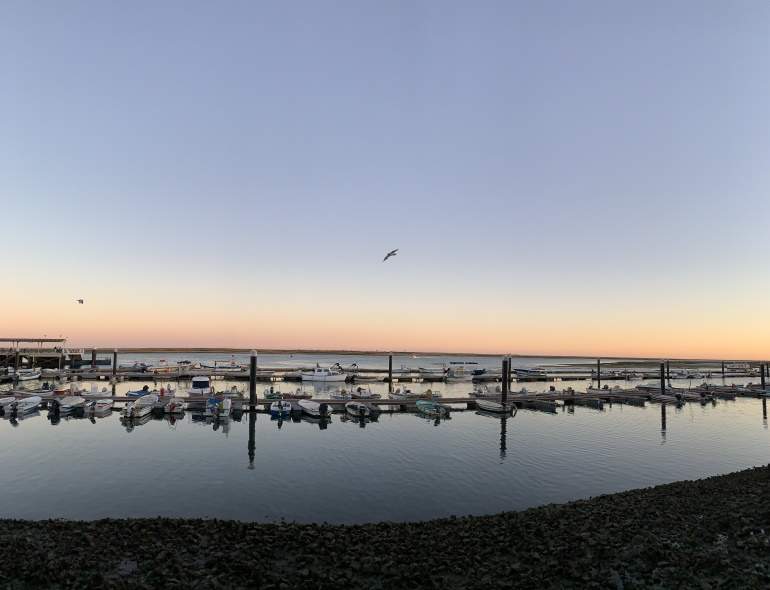 Atardecer en Olhao