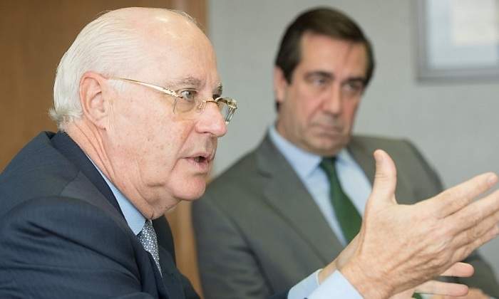 Rafael Miranda y Bernardo Velzquez presidente y consejero delegado de Acerinox