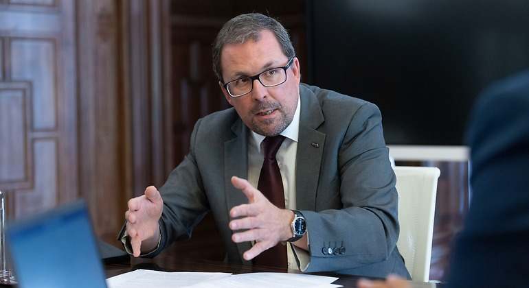 Raül Blanco, en una entrevista para 'elEconomista.es'. / Foto: Alberto Martín Escudero