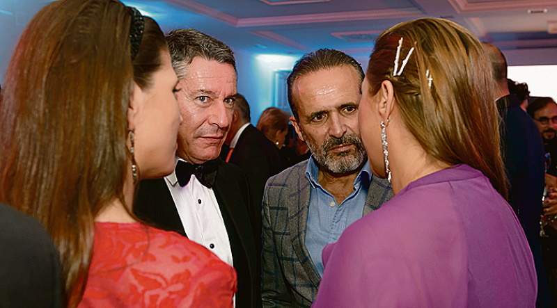 Javier Arias, Berge, y Ángel Pardo, Michelin.