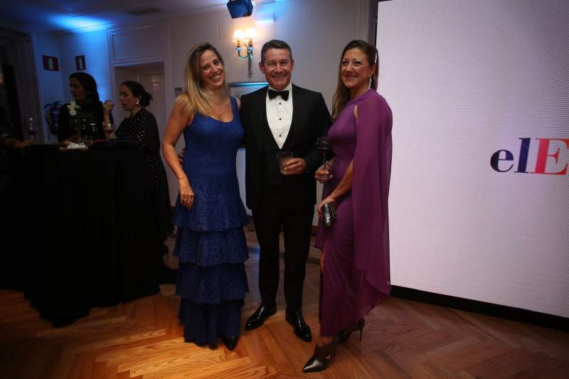 Susana Gilabert, Econocom; Javier Arias, Grupo Berge; y Virginia Gonzalvo, de elEconomista.