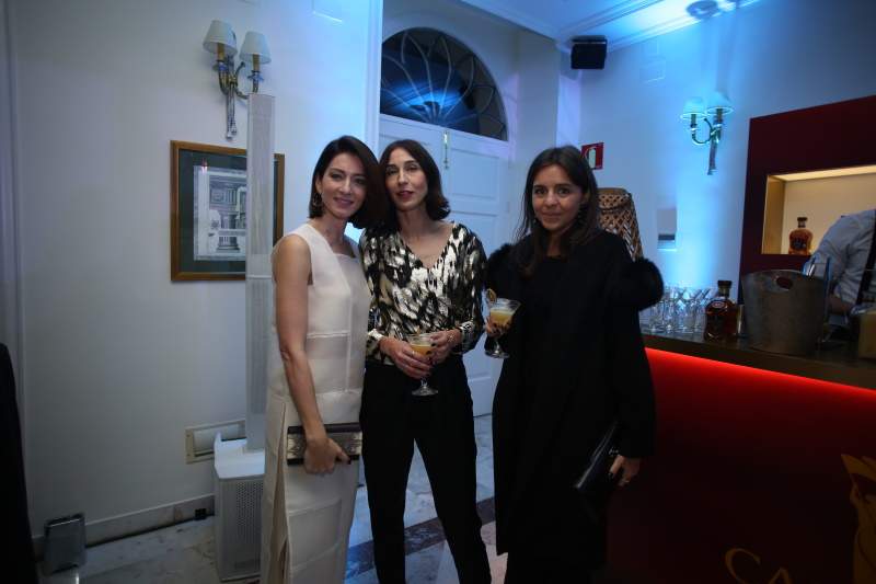 Inmaculada Manresa, Hermés, María Borrás, Guerlain y Thais Bellini, Hermés.