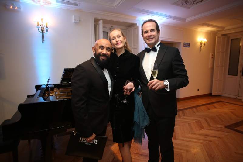 Miguel Bañón, colaborador Status; María de la Puerta, Newlink; Stephane de Creisquer; Euromaster Grupo Michelin.