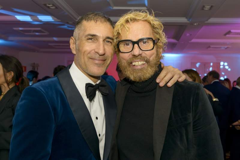 José Miguel Antúnez, ex jugador de baloncesto, y Juanjo Manez, Malne.