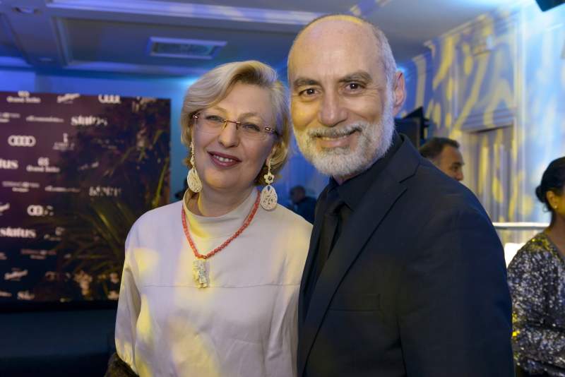 Manuel de Gotor, diseñador, y acompañante.
