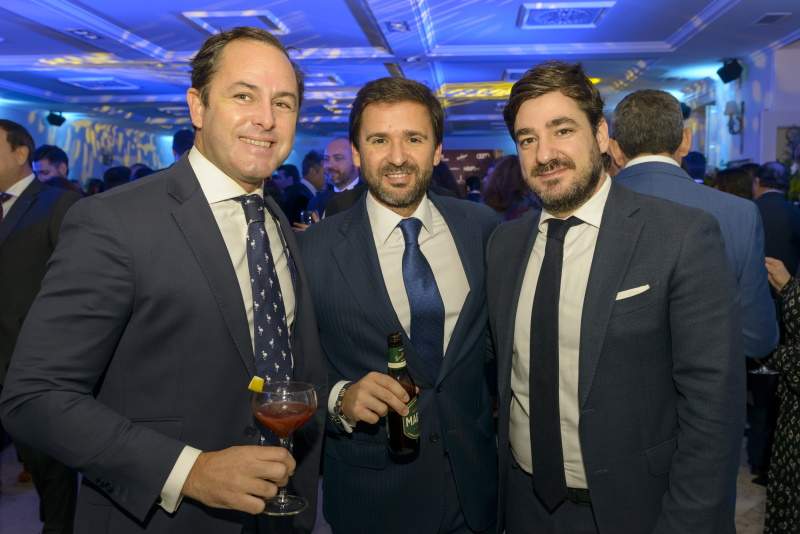 Guillermo Riesgo, Brandelicious, Carlos Hernández, comercial de elEconomista y Alfonso Hurtado, Amezaga y guía Macarfi.