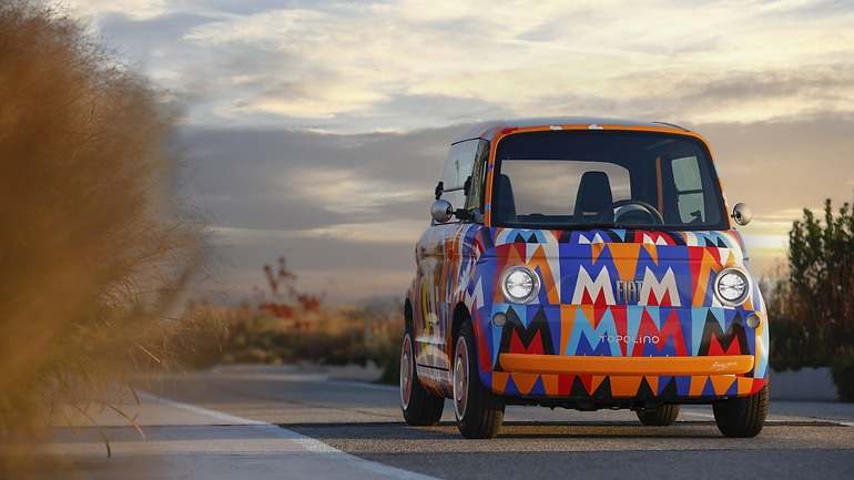 Fiat Topolino Disney Modern.