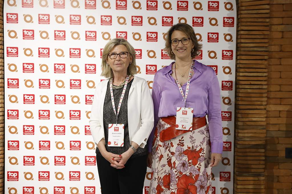 Beatriz Ardid y Miriam Aguado, representantes de People Matters