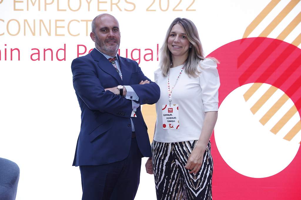 Ramón Sánchez y Guadalupe Domínguez, representantes de Solunion