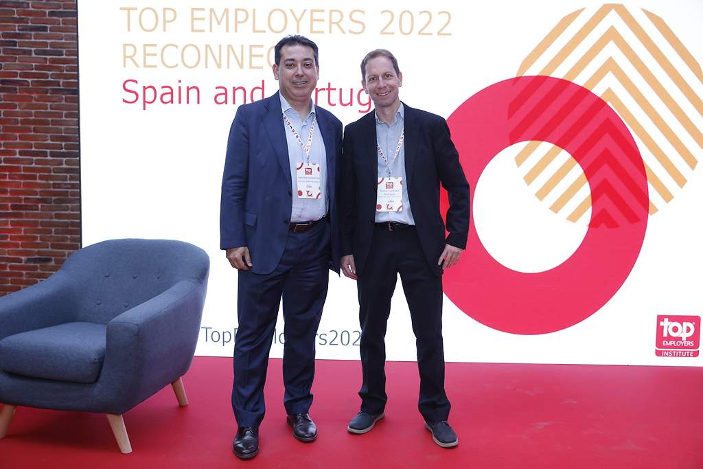 Juan José Carvajal y Daniel Cuadrado, representantes de Michelín