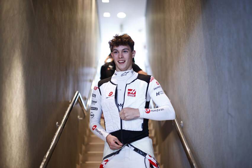 Ollie Bearman (Haas): contrato multianual sin fecha anunciada.