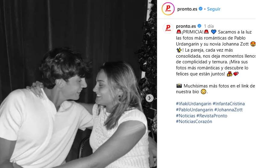 El sobrino de Felipe VI y su enamorada