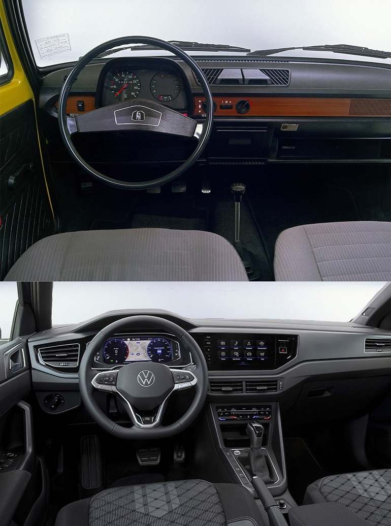 Ergonomía cuidada, con más espacio a lo ancho y volante centrado con el pedal freno: hoy no se conduce con las piernas ladeadas y el hombro rozando la ventanilla